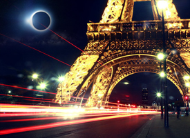 Black Europe: Total Solar Eclipse over the Old Continent