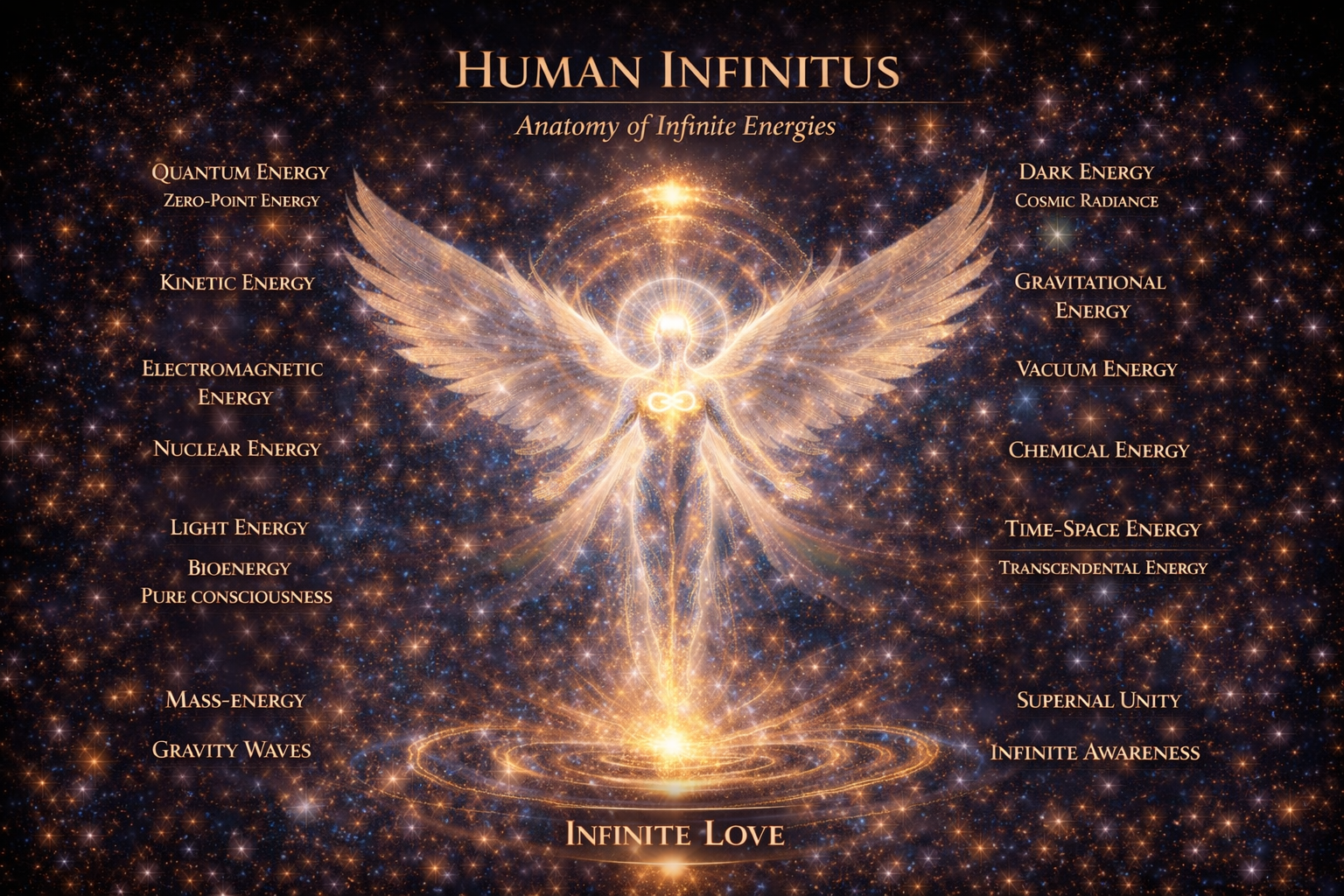 Human infinitas becoming, without breaking causality